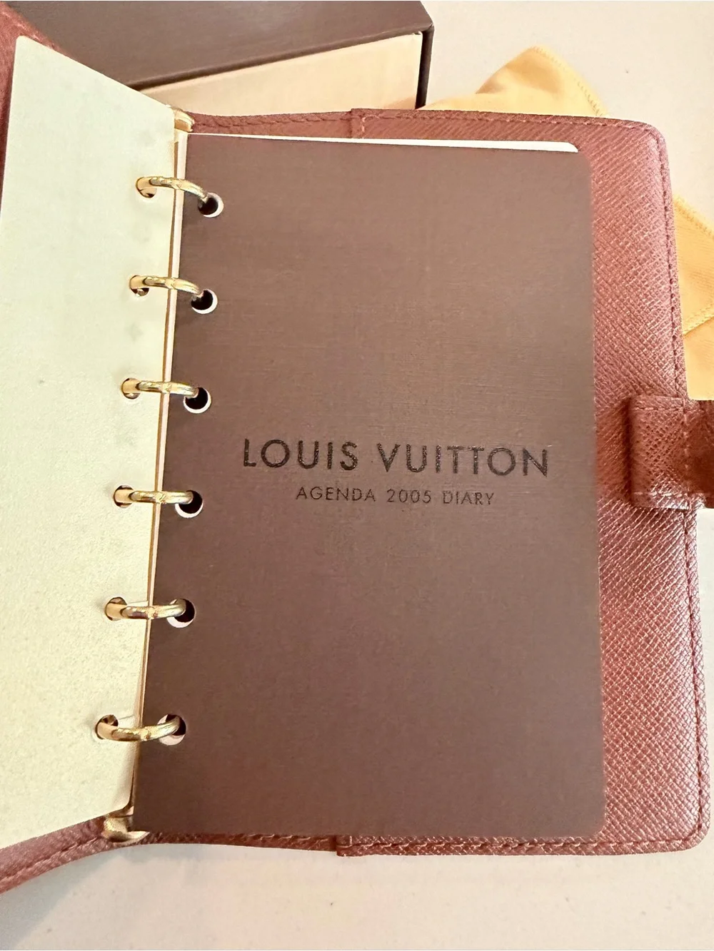 Louis Vuitton PM agenda Monogram Canvas Organizer Cover - Brown & Tan